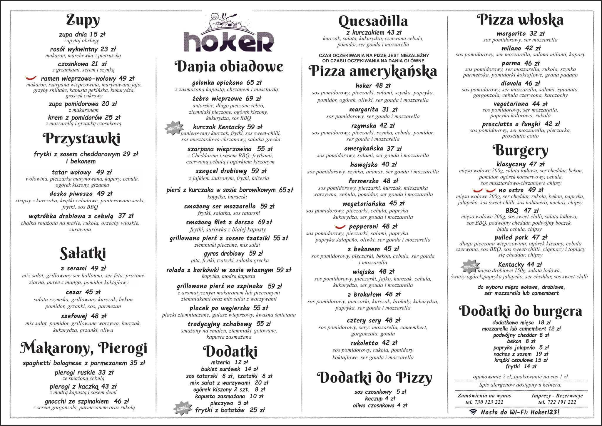 Menu Hoker